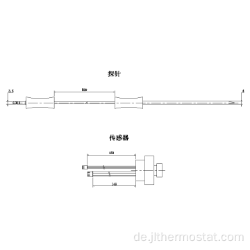 Temperaturempfindlicher Sondensensor